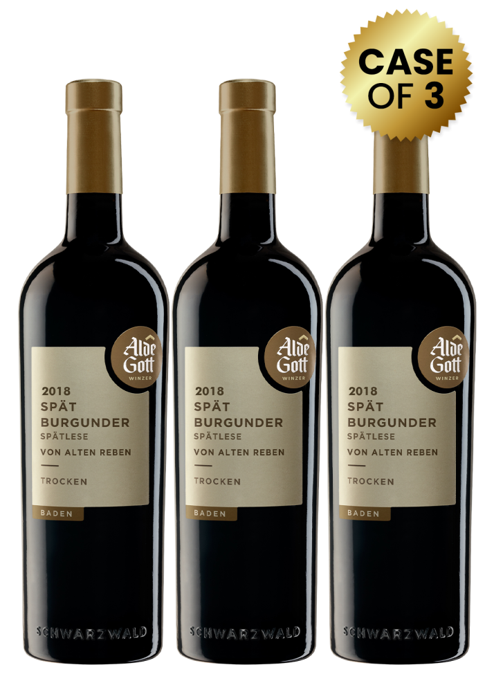 Alde Gott Spatburgunder Von Alten Reben Spatlese Trocken 75cl (Buy 3 Bottles Promo)