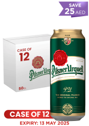 Pilsner Urquell Can 50 CL X 12 Case