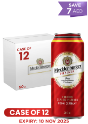 Mecklenburger Pilsener Can 50 CL X 12 Case