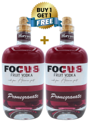 FOCUS Fruit Vodka Pomegranate 70Cl (Buy 1 Get 1 Free)