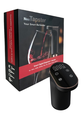 NeoTapster Smart Digital Dispenser (Black)