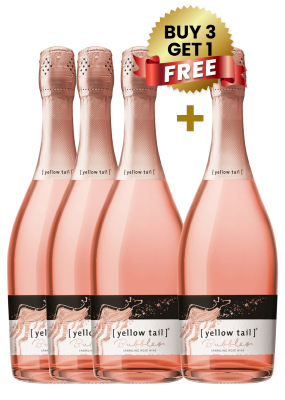 Yellow Tail Bubbles Rose 75 Cl (Buy 3 Get 1 Free)