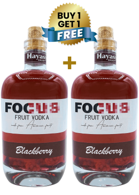 FOCUS Fruit Vodka Blackberry 70Cl (Buy 1 Get 1 Free)