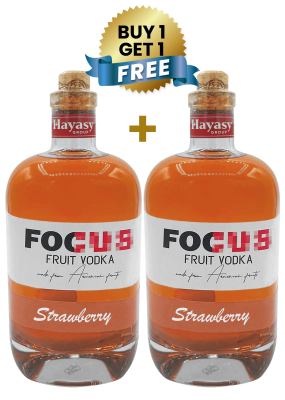 FOCUS Fruit Vodka Strawberry 70Cl (Buy 1 Get 1 Free)